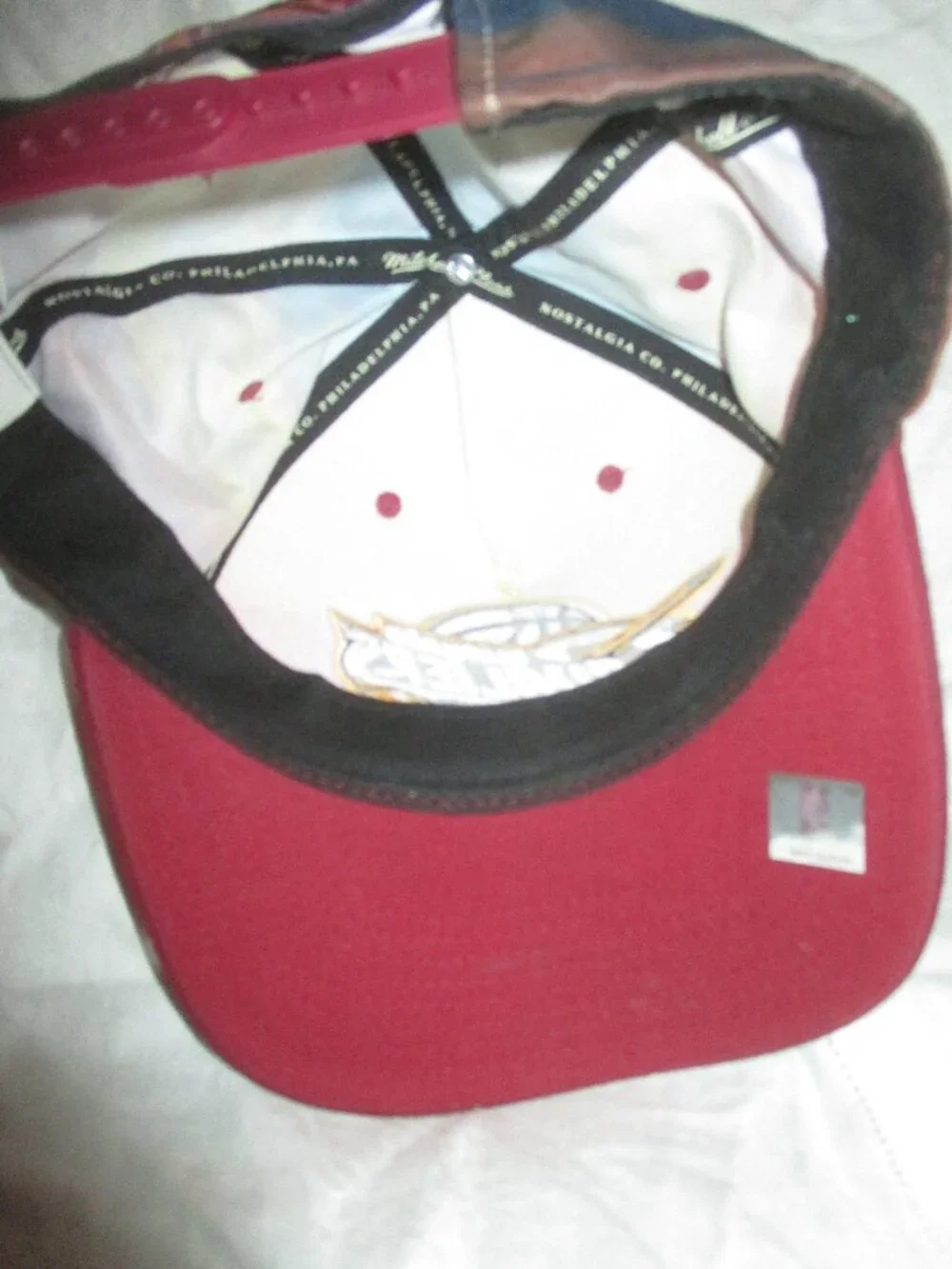 NEW MITCHELL AND NESS NBA CLEVELAND CAVALIERS SNAPBACK HAT ONE SIZE